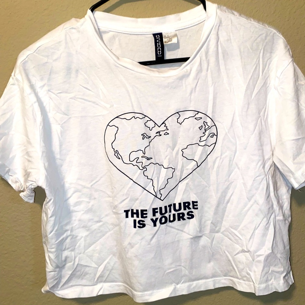 Graphic white t shirt